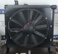 Маслоохладитель МО 3К (кулер, радиатор охлаждения гидравлической жидкости с электровентилятором 24/220/380В)