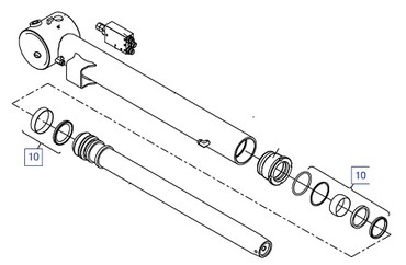 комплект уплотнений гц аутригера Epsilon YBD080_enl