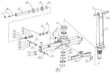 97.01.671Б УП ЗИ Втулка схема