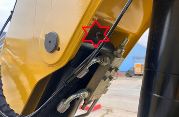 Система централизованной смазки на КМУ (исполнение слайд 4)