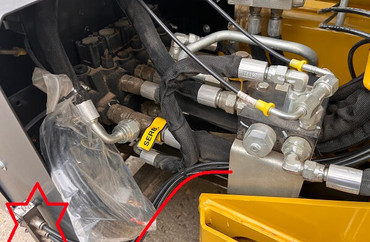 Система централизованной смазки на КМУ (исполнение)